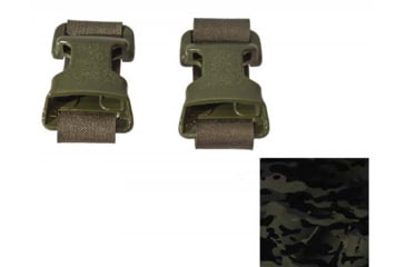 Image of Raptor Tactical Universal Chest Rig - Attachment Kit, Ranger Green/Multicam Black, One Size, RT-UCR-AK-RG-LMCB