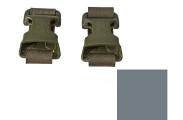 Image of Raptor Tactical Universal Chest Rig - Attachment Kit, Ranger Green/Tactical Grey, One Size, RT-UCR-AK-RG-LTG