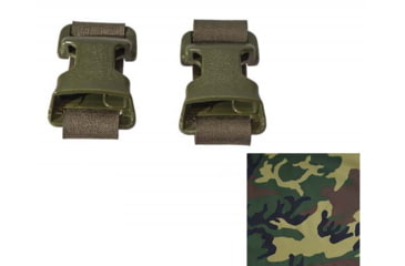 Image of Raptor Tactical Universal Chest Rig - Attachment Kit, Ranger Green/Woodland, One Size, RT-UCR-AK-RG-LWD
