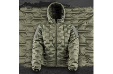 Image of Raptor Tactical Welded Down EXFIL Jacket, Ranger Green, Extra Large, EXFIL-RG-XL