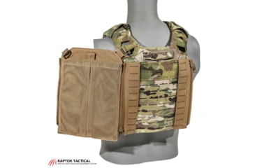 Image of Raptor Tactical Zip on Molle Panel, Coyote Brown, ZIP-CB