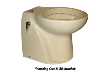 Image of Raritan Atlantes Freedom w/Vortex-Vac - Household Style - Almond - Remote Sea Water Pump 33762