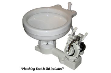 Image of Raritan Fresh Head - Fresh Water Flush - Manual - Household Size - Right Hand Operation 54065