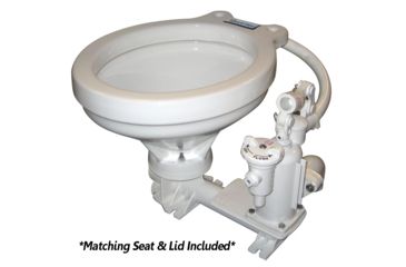 Image of Raritan Hi-Boy Manual Toilet - White Household Style 33879