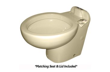 Image of Raritan Marine Elegance - Household Style - Bone - Remote Intake - Heavy-Duty Push-Button Control - 12V 34610