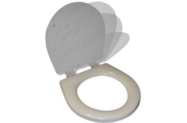 Image of Raritan Slow Close Seat &amp; Cover - White 61682