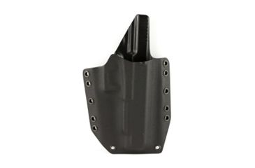 Image of Raven Concealment 36 Right Hand Kydex Systems Phantom Modular OWB Holster w/ OWB 1.50 Inch Standard Belt Loops, Black, RCSG36RHBKFLSTD-150