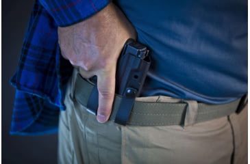 Image of Raven Concealment Morrigan Ambidextrous IWB Holster, Springfield Hellcat, Black, MORSAHC