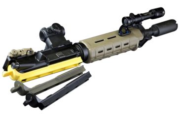 Image of Raven Concealment TopStop Upper Receiver Cover, AR15/M4, Black, TOPSTPBK