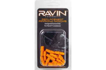 Image of Ravin Bolt Replacement Orange Nocks 12 Pack, R136