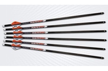 Image of Ravin Bolts 400gr. Match Grade .001 inch 6 Pack, Black R132