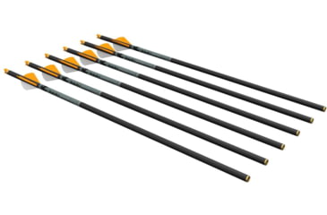 Image of Ravin R500 Series Carbon Xbow Arrows, .003 in, 6 Pack, Black/Orange, R120