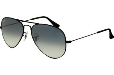 Image of Ray-Ban Aviator Large Metal Prescription Sunglasses RB3025 RB3025-002-3F-5814 - Lens Diameter: 58 mm, Frame Color: Black