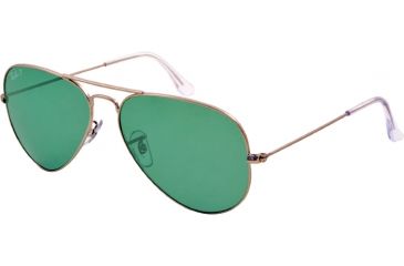 Image of Ray-Ban Aviator Large Metal Prescription Sunglasses RB3025 RB3025-019-O5-58 - Lens Diameter 58 mm, Lens Diameter 58 mm, Frame Color Matte Silver