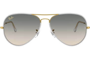 Image of Ray-Ban Aviator RB3025JM Sunglasses 919632-62 - , Clear Gradient Grey Lenses