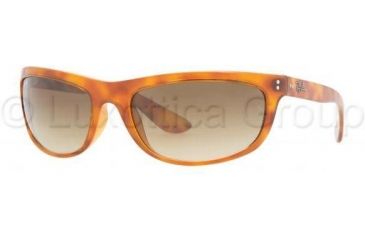 Image of Ray-Ban Balorama Sunglasses RB4089 803/51-6219 - Yellow Havana Crystal Brown Gradient