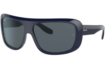 Image of Ray-Ban Blair RB2196 Sunglasses, Blue Lenses, Blue, 61, RB2196-1321R5-61