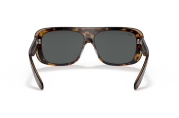Image of Ray-Ban Blair RB2196 Sunglasses, Dark Grey Lenses, Havana On Transparent Brown, 61, RB2196-1292B1-61