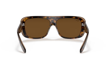 Image of Ray-Ban Blair RB2196 Sunglasses, Polarized Brown Lenses, Havana On Transparent Brown, 61, RB2196-129257-61