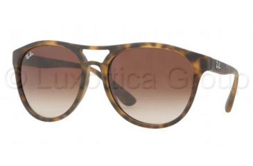 Image of Ray-Ban BRAD RB4170 Single Vision Prescription Sunglasses RB4170-865-13-5817 - Lens Diameter 58 mm, Frame Color Rubber Havana