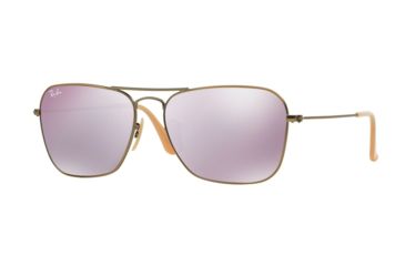 Image of Ray-Ban Caravan Prescription Sunglasses RB3136 RB3136-167-4K-58 - Lens Diameter 58 mm, Frame Color Demiglos Brushed Bronze