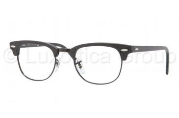 Image of Ray-Ban Clubmaster Eyeglasses RX5154 with No-Line Progressive Rx Prescription Lenses 2077-4921 - Matte Black Frame