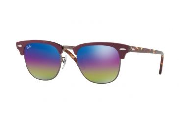 Image of Ray-Ban Clubmaster Sunglasses RB3016 1222C2-49 - Metallic Dark Bronze Frame