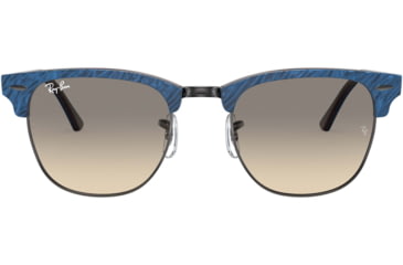 Image of Ray-Ban Clubmaster Sunglasses RB3016 131032-49 - , Clear Gradient Grey Lenses