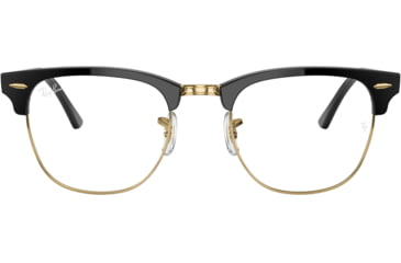 Image of Ray-Ban Clubmaster Sunglasses RB3016 901/BF-49 - , Clear blue Lenses