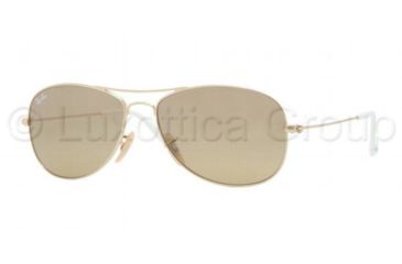Image of Ray-Ban Cockpit Prescription Sunglasses RB3362 RB3362-001-3K-5614 - Lens Diameter 56 mm, Frame Color Arista Crystal Brown