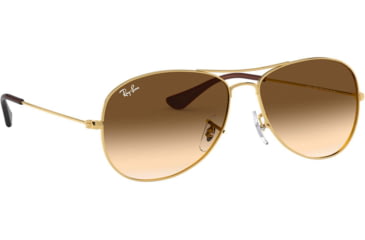 Image of Ray-Ban Cockpit Sunglasses RB3362 001/51-5614 - Arista Crystal Brown Gradient