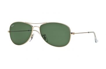 Image of Ray-Ban Cockpit Prescription Sunglasses RB3362 RB3362-001-56 - Lens Diameter 56 mm, Frame Color Arista