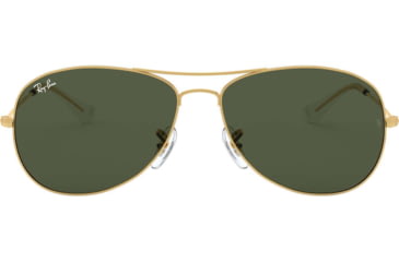 Image of Ray-Ban Cockpit Sunglasses RB3362 001-5914 - Arista Frame / Crystal Green Lenses,
