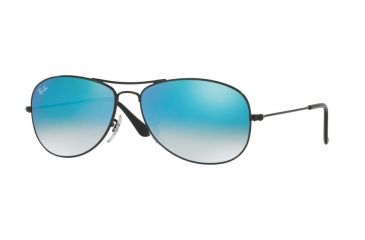 Image of Ray-Ban Cockpit Prescription Sunglasses RB3362 RB3362-002-4O-59 - Lens Diameter 59 mm, Frame Color Shiny Black