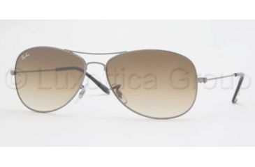 Image of Ray-Ban Cockpit Prescription Sunglasses RB3362 RB3362-004-51-5614 - Lens Diameter: 56 mm, Frame Color: Gunmetal