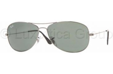 Image of Ray-Ban Cockpit Prescription Sunglasses RB3362 RB3362-004-5614 - Frame Color: Gunmetal, Lens Diameter: 56 mm