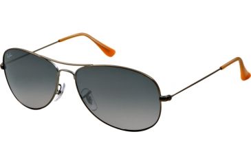Image of Ray-Ban Cockpit Prescription Sunglasses RB3362 RB3362-029-71-59 - Lens Diameter 59 mm, Lens Diameter 59 mm, Frame Color Matte Gunmetal