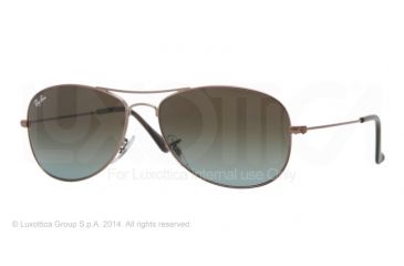 Image of Ray-Ban Cockpit Prescription Sunglasses RB3362 RB3362-121-96-59 - Lens Diameter 59 mm, Frame Color Shiny Brown