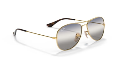 Image of Ray-Ban Cockpit Sunglasses RB3362, Clear Gradient Blue/Grey Lenses, Arista, 56, RB3362-001-GF-56