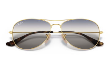 Image of Ray-Ban Cockpit Sunglasses RB3362, Clear Gradient Blue/Grey Lenses, Arista, 56, RB3362-001-GF-56