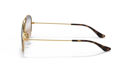 Image of Ray-Ban Cockpit Sunglasses RB3362, Clear Gradient Blue Lenses, Arista, 56, RB3362-001-GD-56