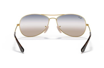 Image of Ray-Ban Cockpit Sunglasses RB3362, Clear Gradient Blue Lenses, Arista, 56, RB3362-001-GD-56