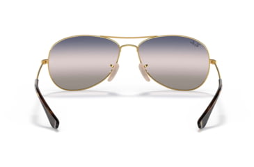 Image of Ray-Ban Cockpit Sunglasses RB3362, Pink Gradient Blue Lenses, Arista, 56, RB3362-001-GE-56