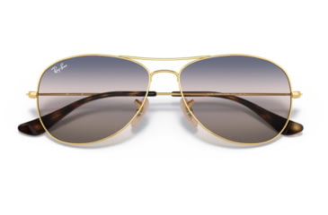 Image of Ray-Ban Cockpit Sunglasses RB3362, Pink Gradient Blue Lenses, Arista, 56, RB3362-001-GE-56