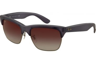 Image of Ray-Ban DYLAN RB4186 Progressive Prescription Sunglasses RB4186-60028G-5719 - Lens Diameter 57 mm, Frame Color Blue/Gunmetal Rubber