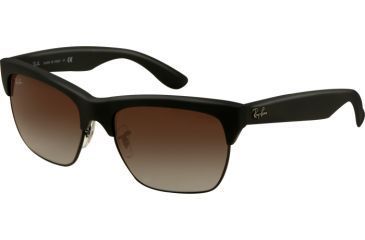 Image of Ray-Ban DYLAN RB4186 Progressive Prescription Sunglasses RB4186-622-8G-5719 - Lens Diameter 57 mm, Frame Color Black Rubber/Black