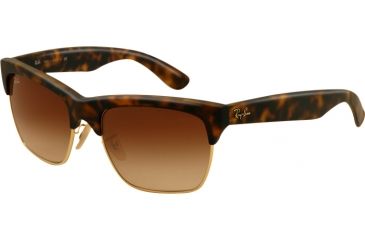 Image of Ray-Ban DYLAN RB4186 Progressive Prescription Sunglasses RB4186-856-13-5719 - Lens Diameter 57 mm, Frame Color Havana/Arista Rubber