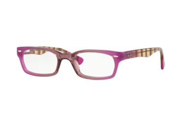 Image of Ray-Ban Eyeglasses RX5150 with Rx Prescription Lenses 5489-48 - Grad Antique Pink On Pink Frame