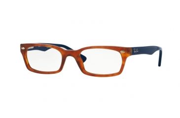 Image of Ray-Ban Eyeglasses RX5150 with Rx Prescription Lenses 5609-48 - Yellow Tortoise Frame