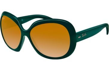 Image of Ray-Ban Jackie OHH II Prescription Sunglasses RB4098 RB4098-60098E-6014 - Lens Diameter 60 mm, Frame Color Sage Green